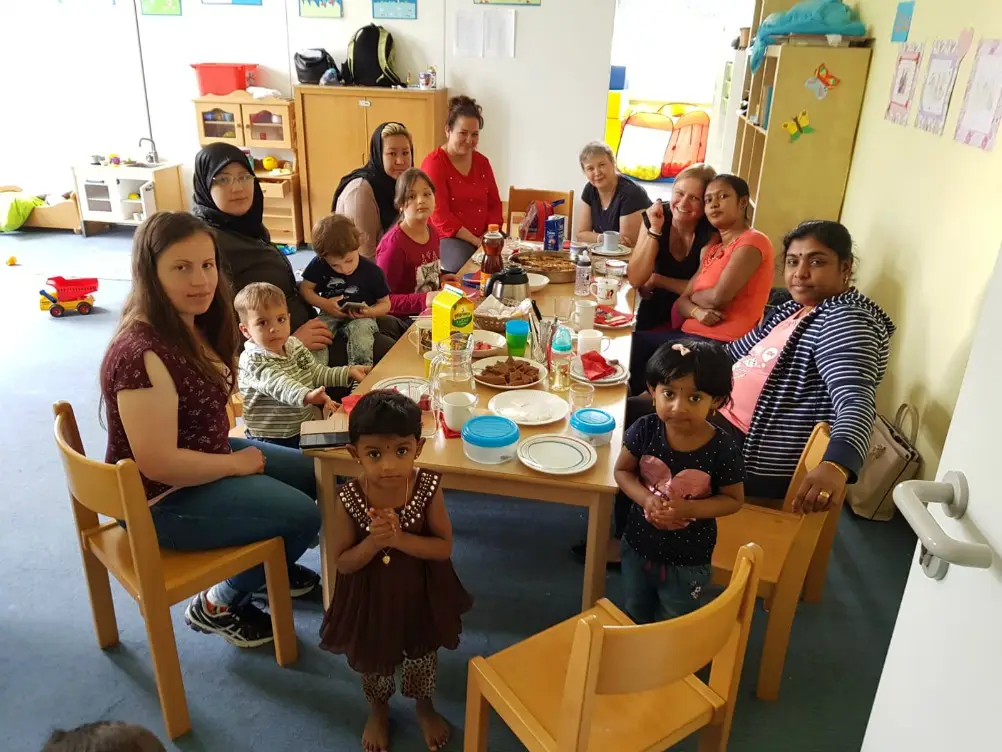 Die Frauen des Brückenprojekts